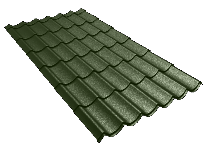 Țiglă Metalică | Daily | Briliant | Verde 6020 | 0,60 mm