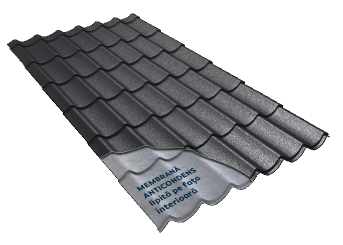 Țiglă Metalică | Daily Smart | Briliant | Gri 7024 | 0,60 mm
